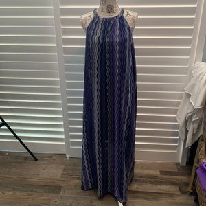 Beautiful purple maxi dress
